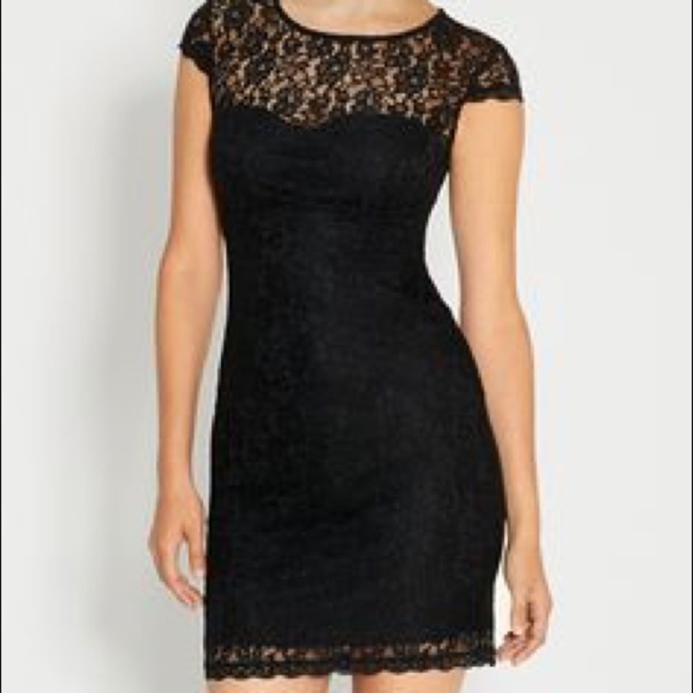 Black lacy dress from Maurice's size 10